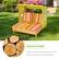 SELECTED FIR WOOD
Sturdy structure for long-term outdoor use
Clear wood grain with natural feeling