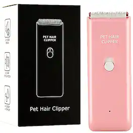 Vulpecula Spade - Dog Cat Home Hair Waterproof Clipper Portable Electric USB Rechargeable Pet Grooming Tools Low Noise Shaver Cordless