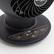 Angle Zoom. Woozoo - Oscillating Air Circulator Fan with Remote - 5 Speed Desk Fan with Timer - 353 ft² Area Coverage - Black.