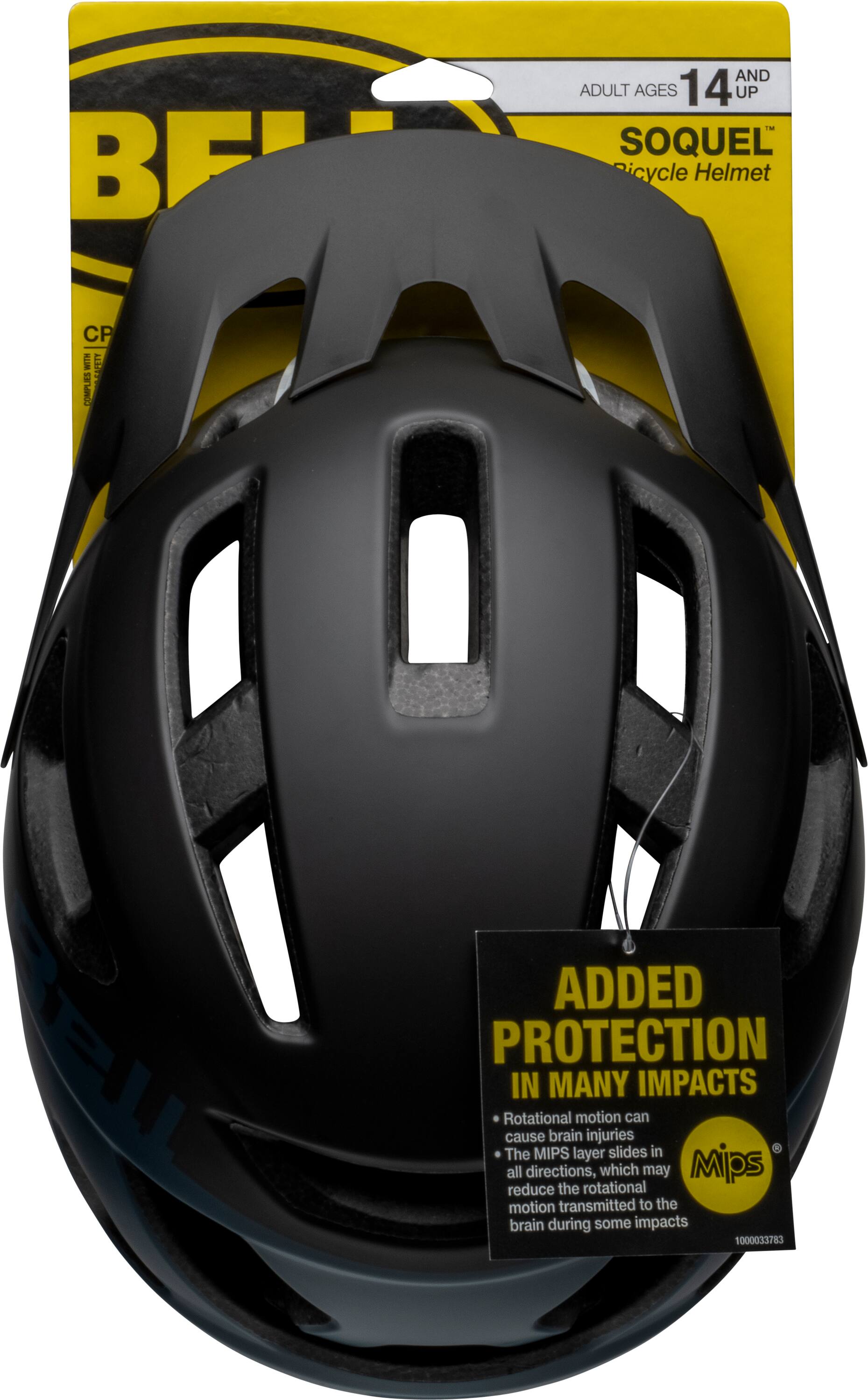 Alt View 15. Bell - Soquel MIPS Helmet for Bike and Scooter - Midnight Black.