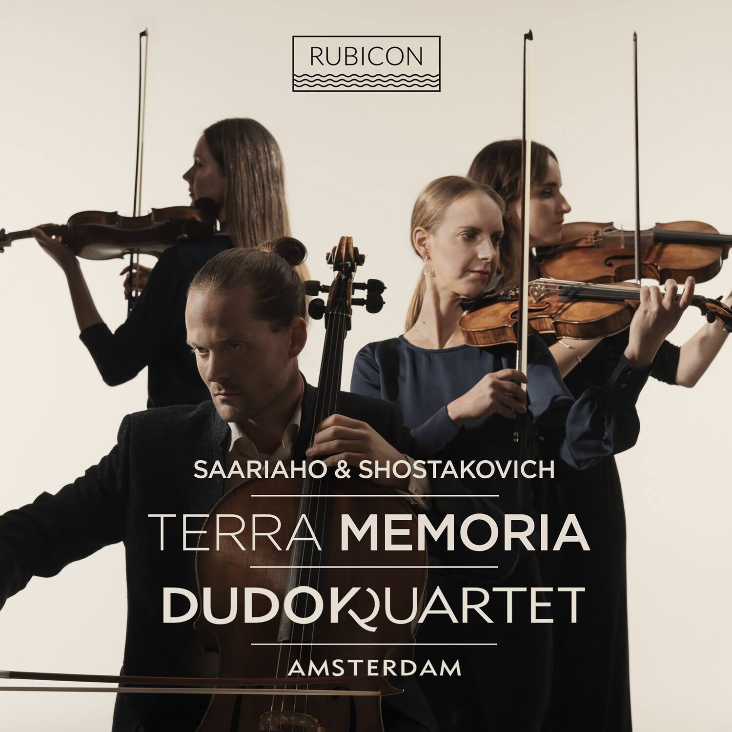 RUBICON

SAARIAHO & SHOSTAKOVICH  
TERRA MEMORIA  
DUDOKQUARTET  
AMSTERDAM