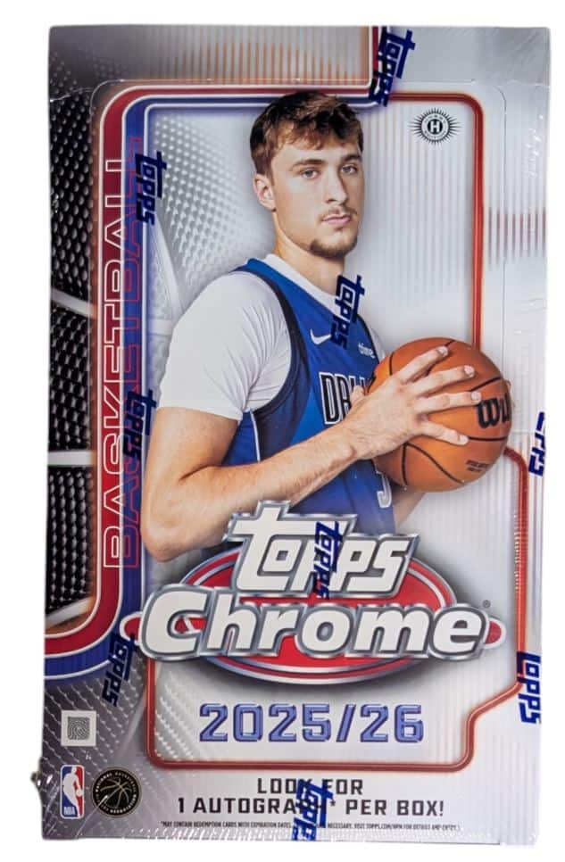 2025-26 Topps Chrome Basketball Hobby Box