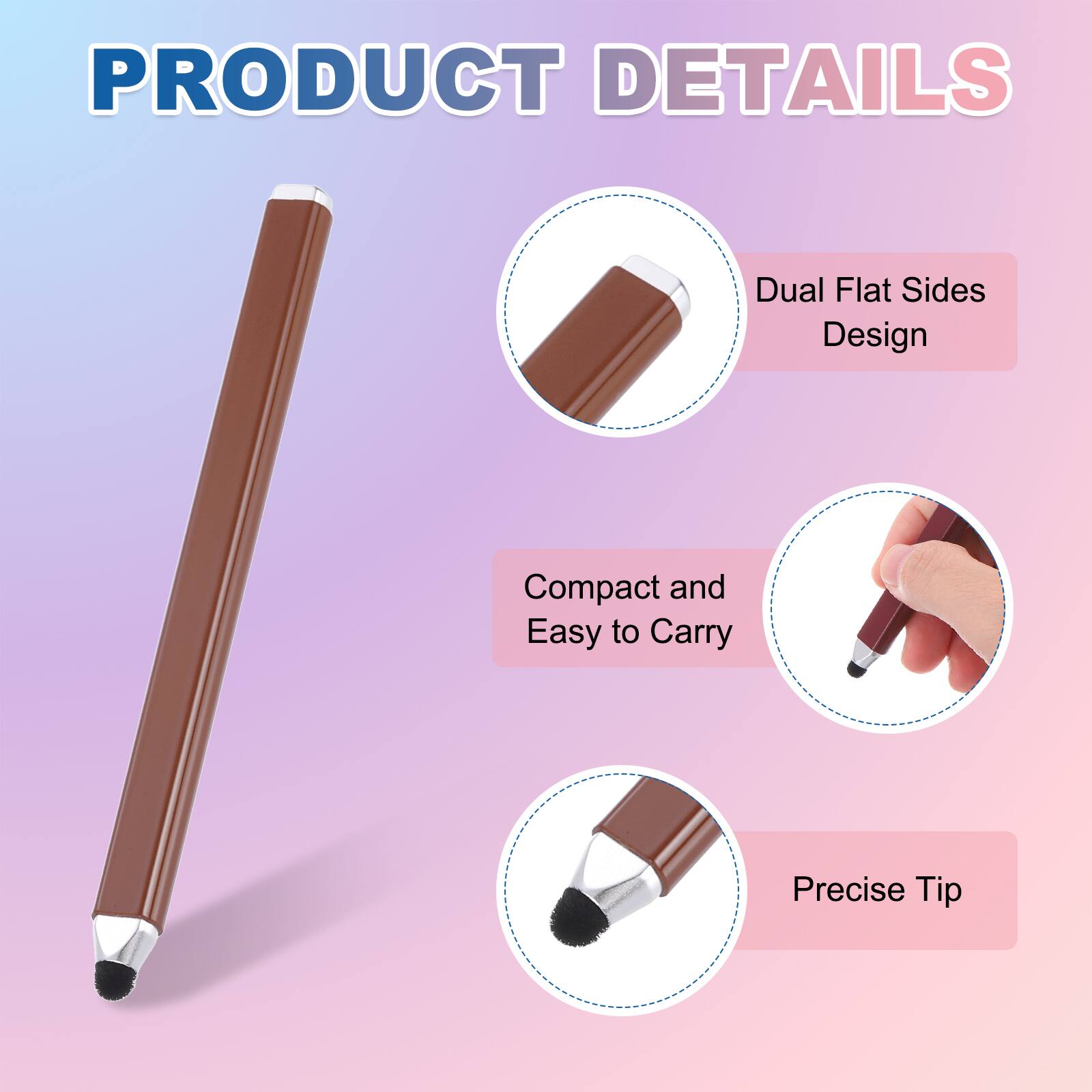 PRODUCT DETAILS

- Dual Flat Sides Design
- Compact and Easy to Carry
- Precise Tip