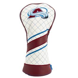 Team Golf - Colorado Avalanche Striped Quilted Driver Headcover - Multicolor