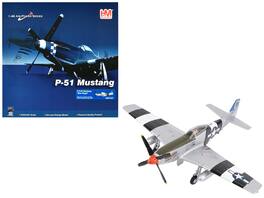 Hobby Master - North American P-51D Mustang "Bad Angel Lt. Louis E. Curdes 4th FS 3rd Air Commando Group Laoag" 1945 USAAF 1/48 - Multicolor
