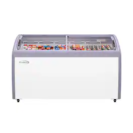 Koolmore - 60 in. Display Ice Cream Freezer - 16 cu ft. MCF-16C - White