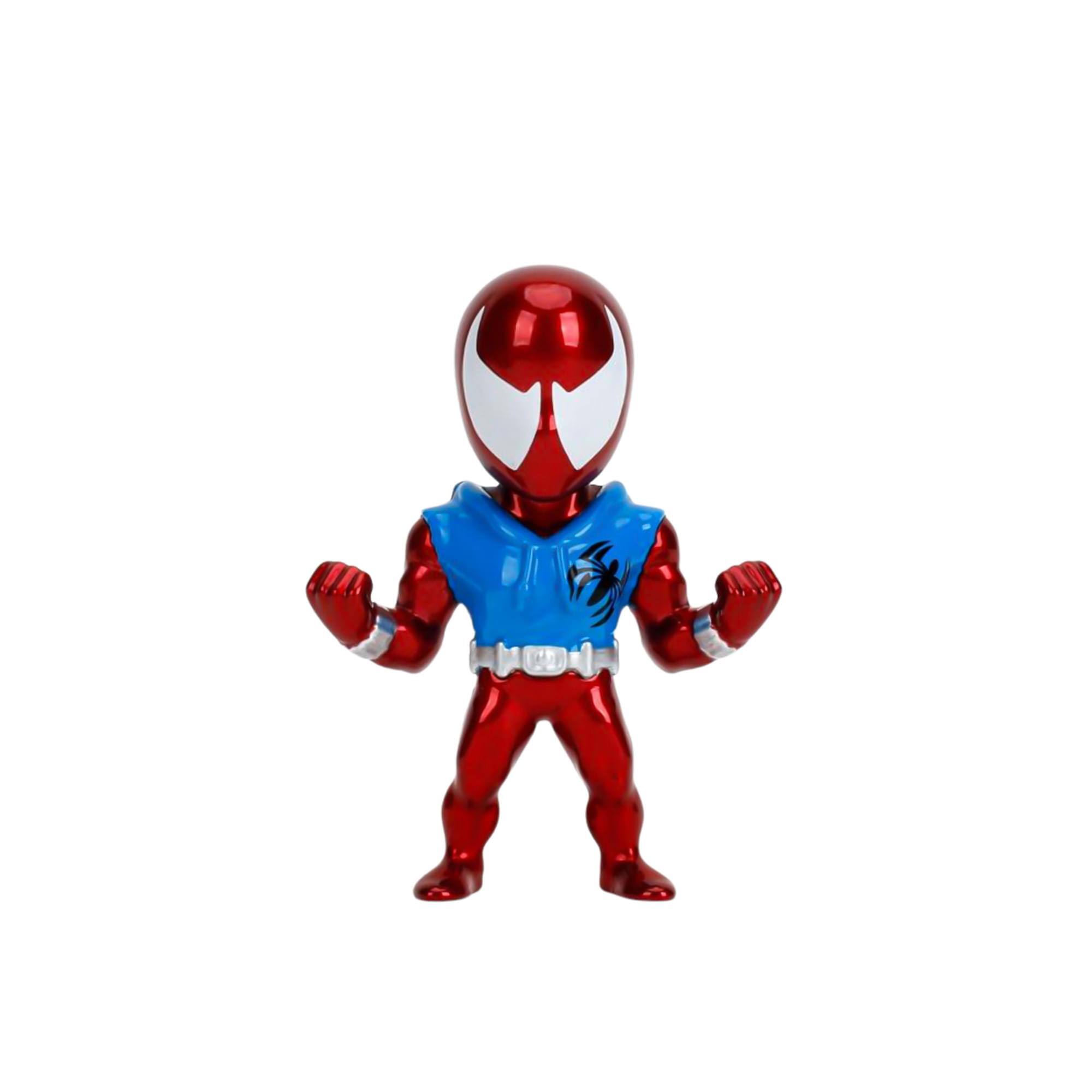 Alt View 4. Jada Toys - Marvel Spider-Man 2.5 Inch MetalFigs 4-Pack - Multi-Colored.