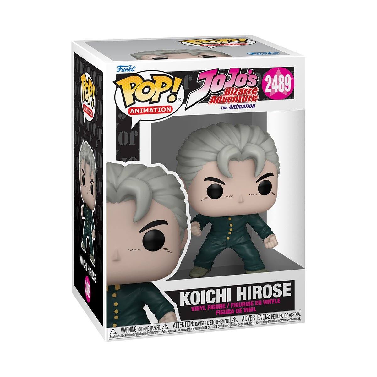 POP! ANIMATION Funko FBC POP! 2489 Adventure The Animation ANIMATION of KOICHI HIROSE EN VINYLE VINYL FIGURE / FIGURINE FIGURA DE VINIL ADVERTENCIA: PELIGRO DE ASFIXIA. A menores DE 36 meses, D'TOUFFEMENT, adecuado para nios DANGER pequerias. No as WARNING: CHOKING HAZARD, ATTENTION: convient pas aux entants de moins de 36 mois, Partes pieces. le urder 36 muntis, Pettes subatle to children Small parts.