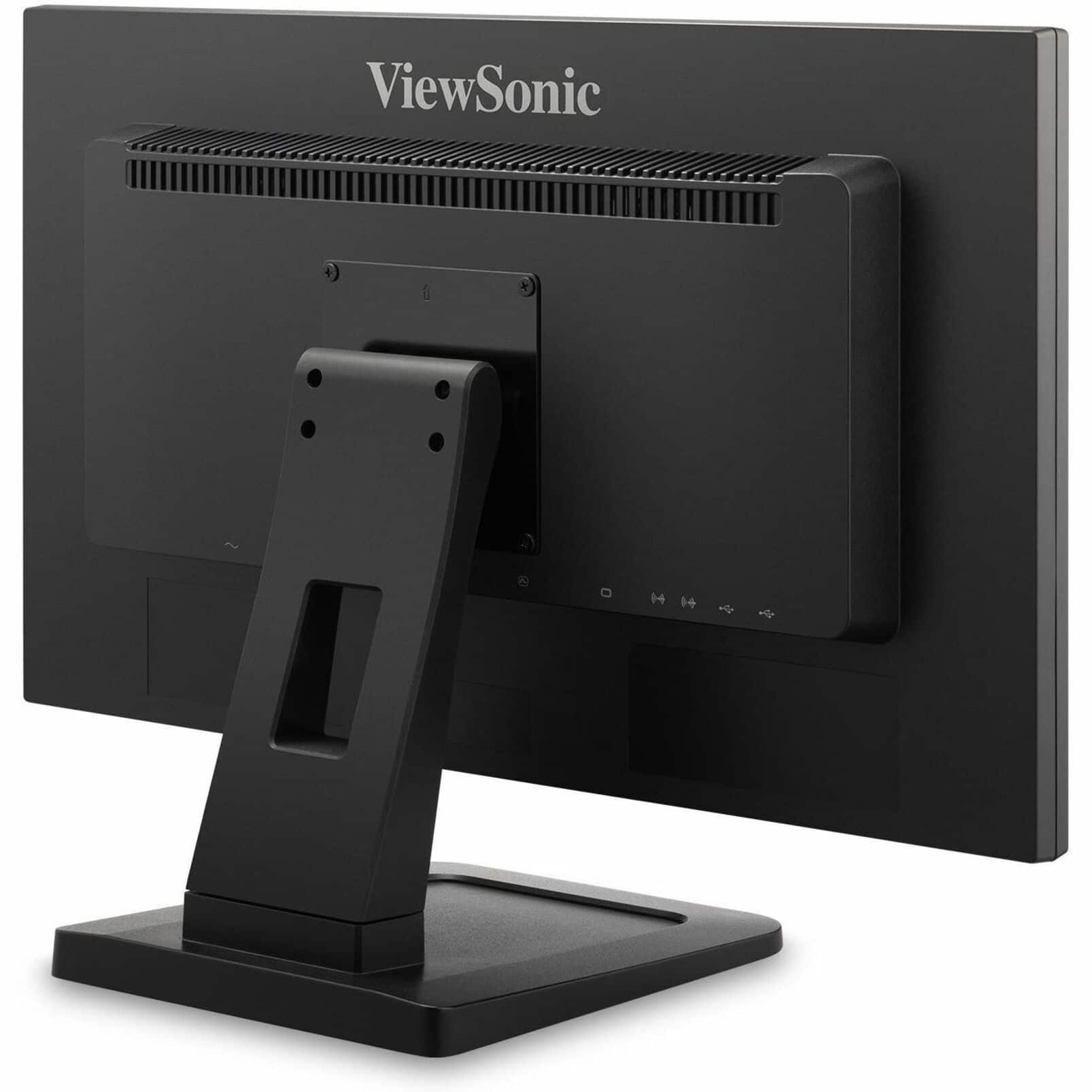 Alt View 22. ViewSonic - TD2211 22" LCD FHD Touch-Screen Monitor (VGA, HDMI, DVI, USB) - Black.
