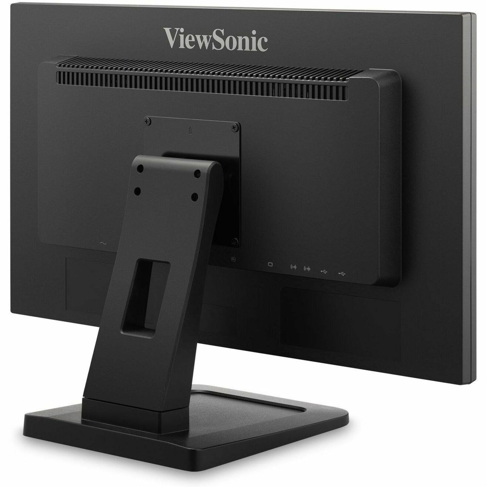 Alt View 22. ViewSonic - TD2211 22" LCD FHD Touch-Screen Monitor (VGA, HDMI, DVI, USB) - Black.