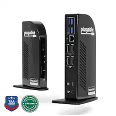 plugable HEM - a DisplayLink - 1 HOM 4 A Mode - T DisplayLink Plug IN Single PD 2 100w TAA COMPLIANT NORTH AMERICAN LIFETIME CUSTOMER SUPPORT
