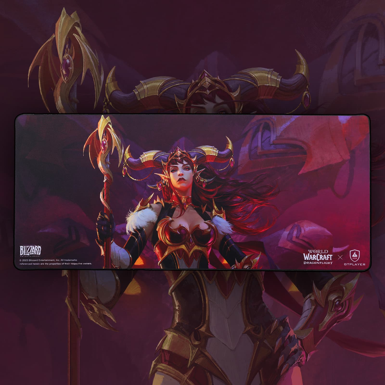 CloudRest Pro - World of Warcraft®: Dragonflight Mousepad - Alexstrasza Edition - Dragonflight - Alexstrasza Edition
