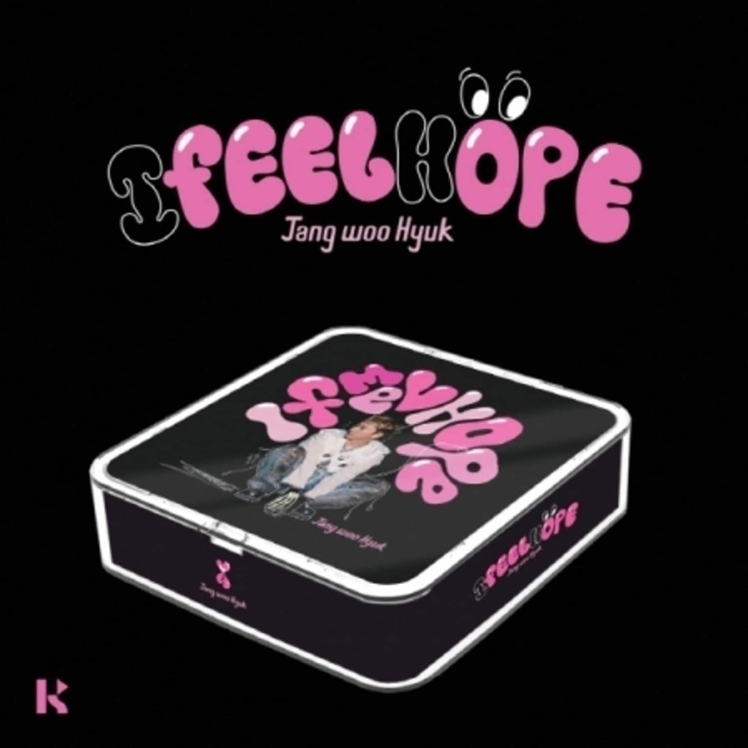 Jang Woo Hyuk - I Feel Hope - Air Kit - incl. 12 Square Cards + 2 Photocards   - DISCLESS DIGITAL [Digital Download]