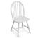 Alt View 6. Costway - Set of 4 Vintage Windsor Dining Side Chair Wood Spindleback Kitchen Room - White.