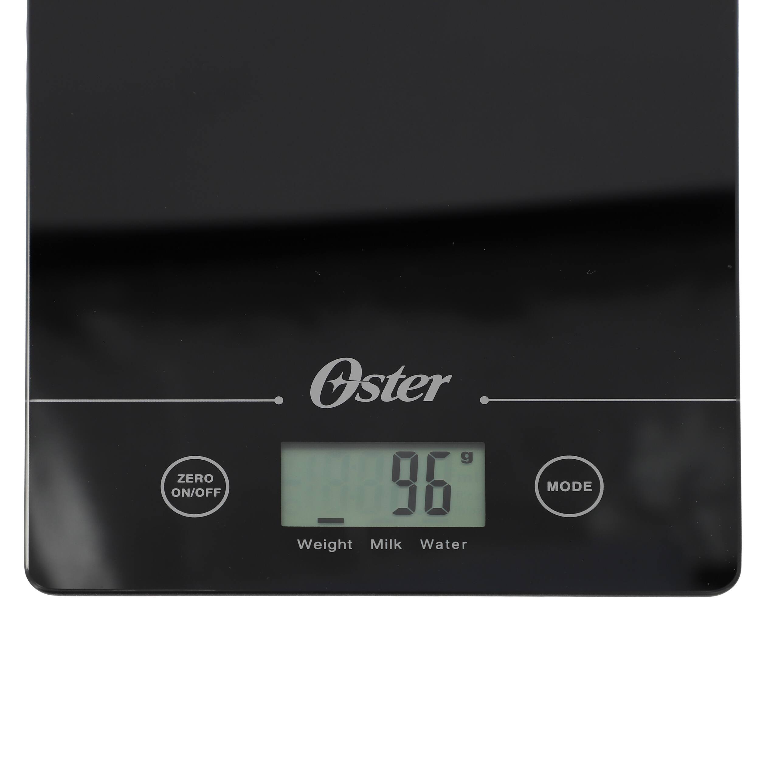 Oster 96 Weight Milk Water MODE ZERO ON/OFF