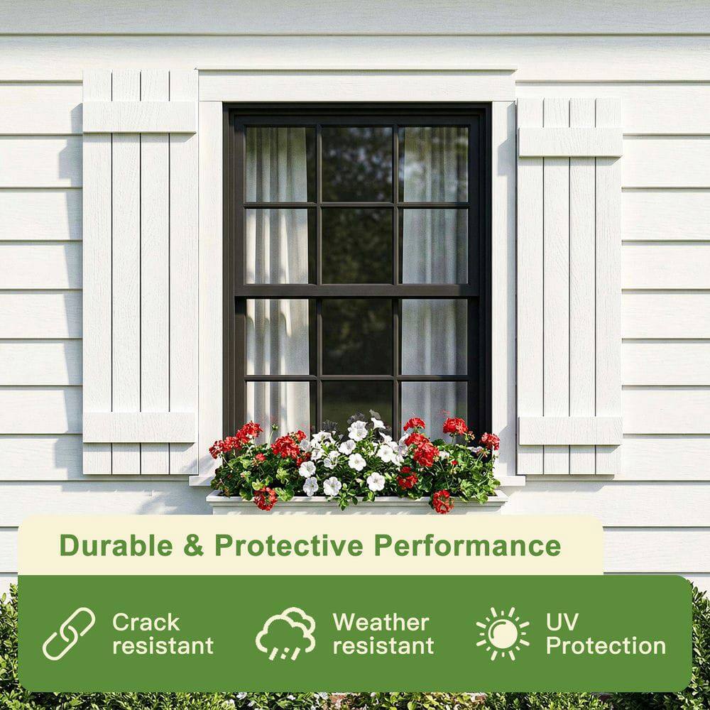 Durable & Protective Performance  
Crack resistant  
Weather resistant  
UV Protection