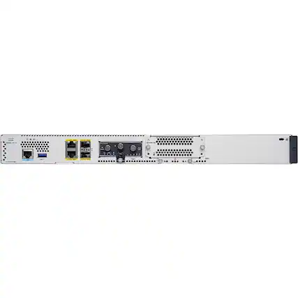 Front. Cisco Consumer Products - Cisco Catalyst C8200L-1N-4T Router - 4 Ports - 4 WAN Port(s) - 2 - Gigabit Ethernet - IEEE 802.1ag, IEEE 802.3ah, IEEE - Unknown.