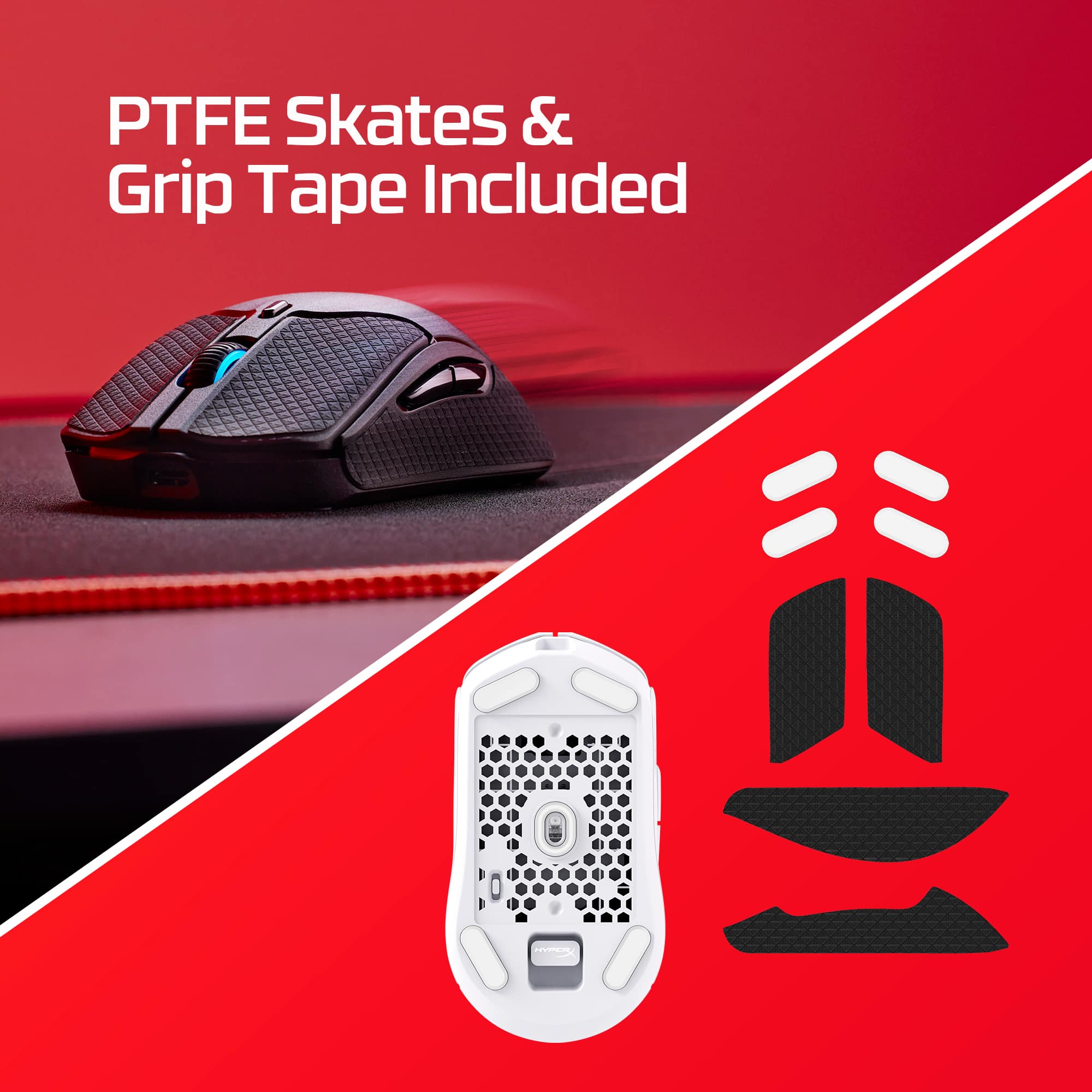 PTFE Skates & Grip Tape Included