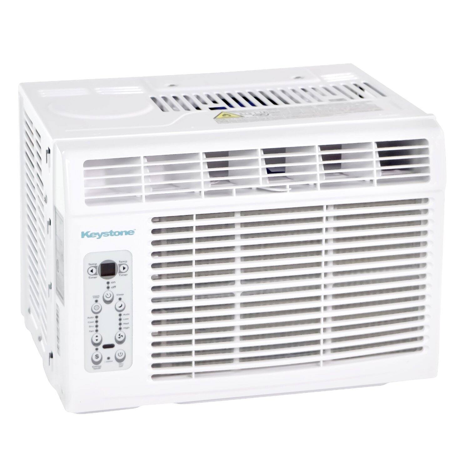 Alt View 8. Keystone - 6,000 BTU 250 Sq. Ft  Window Air Conditioner - White.