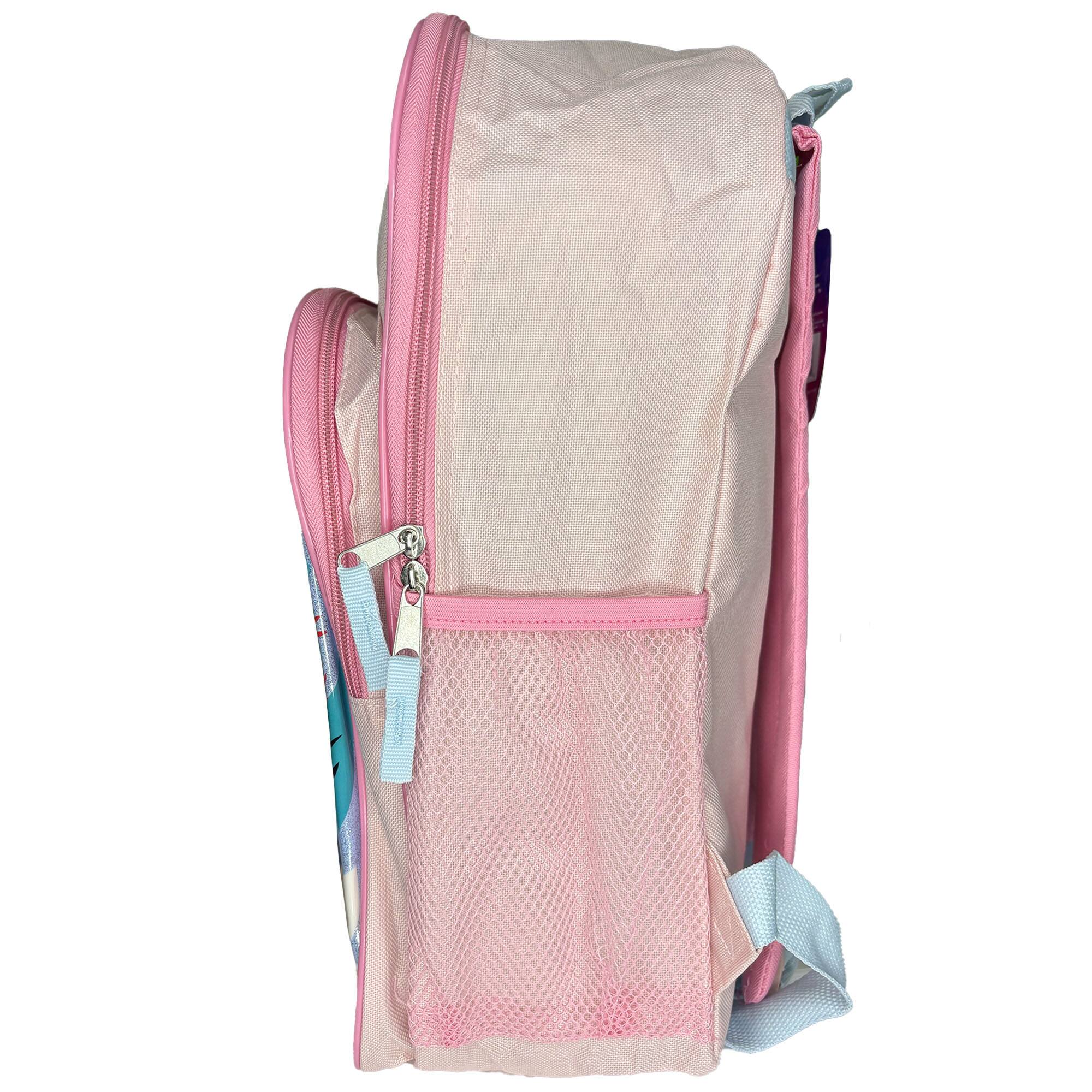 Alt View 4. UPD - Disney Princesses Pink 16" School Backpack with Front Pocket - Multicolored.