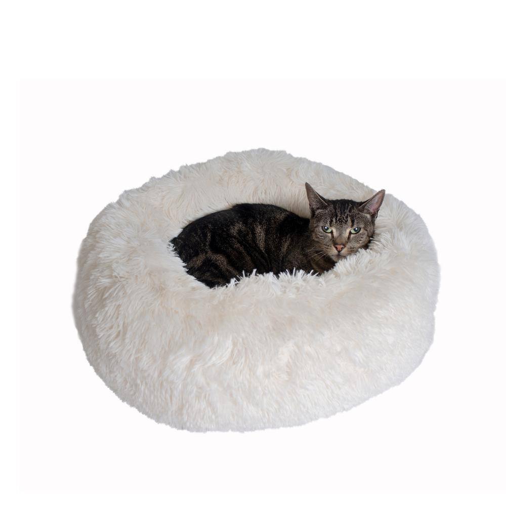 Alt View 6. Armarkat - Cuddler Bed Ultra Plush And Soft - White.