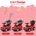 3 in 1 Design
Keep up with your fast growing kids
Stroller
Walking Car
Riding On Car