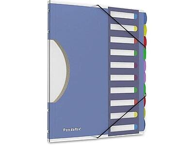 Alt View 1. Pendaflex - PileSmart Project Sorters, Letter Size, 10-Tab - Blue.