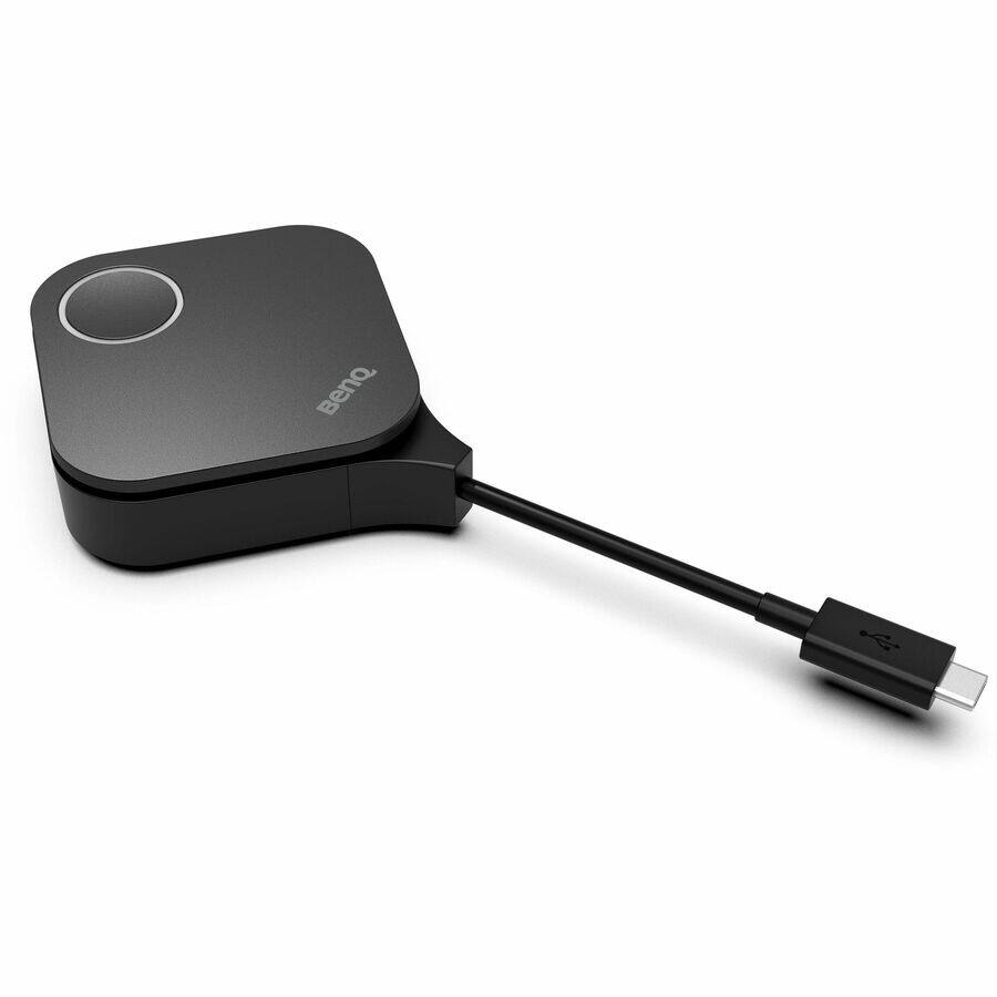 Alt View 4. BenQ - BenQ InstaShow WDC15 4K UHD Wireless Presentation System - White.