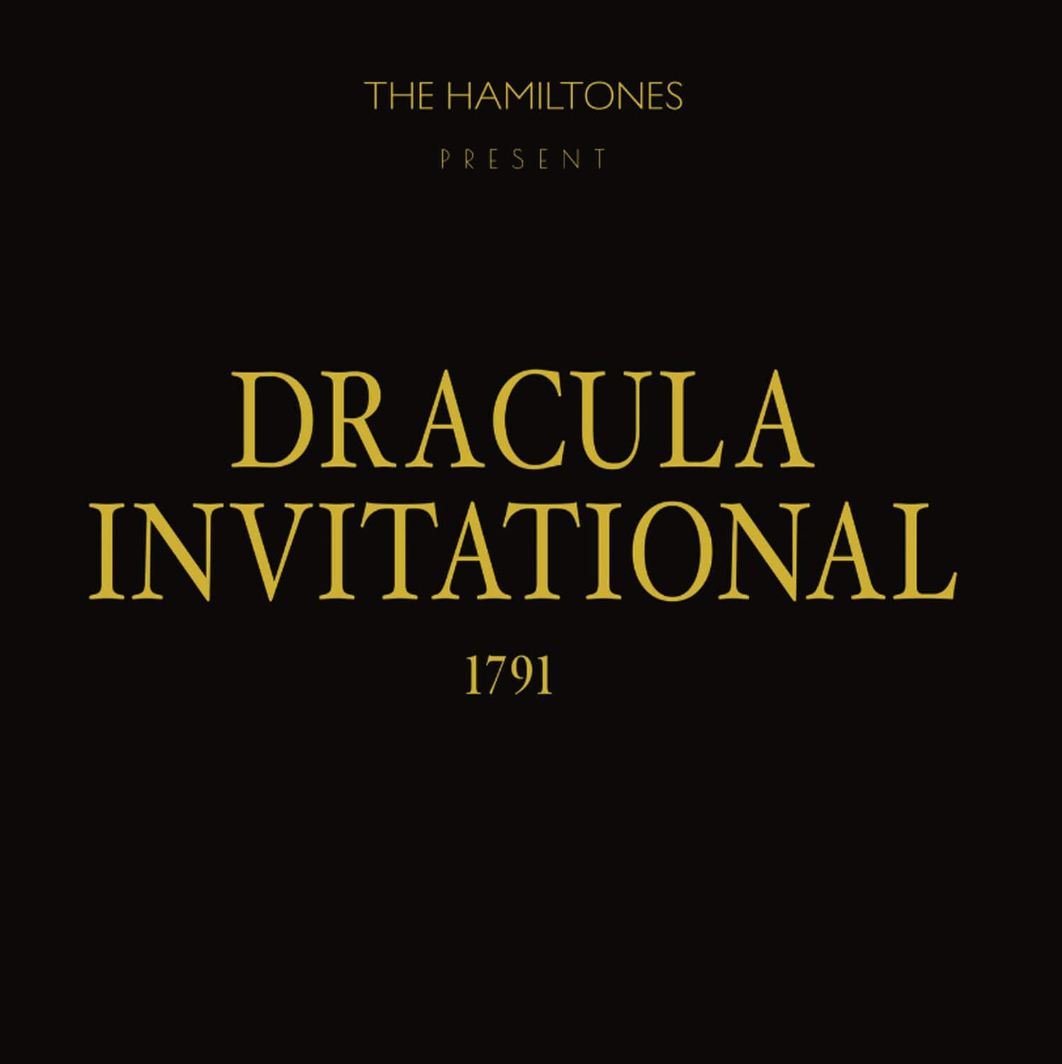 Hamiltones - Dracula Invitational 1791   - VINYL LP price history on PriceWatchPro