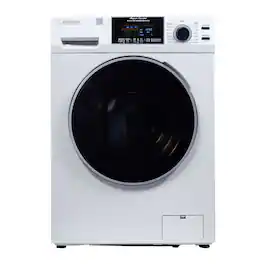 Equator - 1.90 cu ft. VENTLESS/VENTED DRY All-in-One Combo Washer Electric Dryer Convertible | PET SANITIZE 110V - EZ 5500 - White