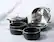 Alt View Zoom 11. Granitestone - Diamond Non Stick 10pc Cookware Set-PTFE/PFOA Free - Gray.
