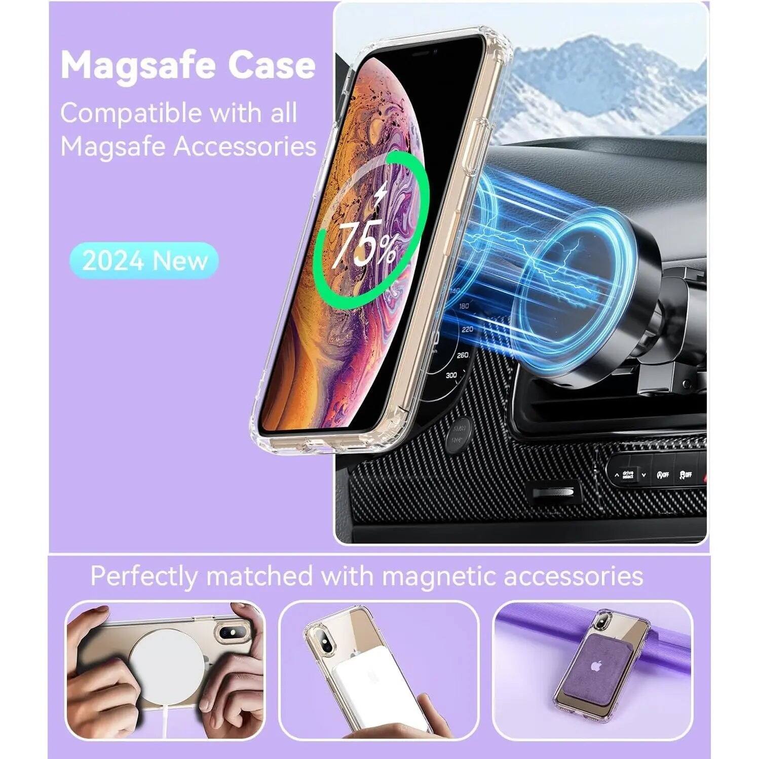 Magsafe Case Compatible with all Magsafe Accessories

2024 New

75%

180

220

260

300

or

Perfectly matched with magnetic accessories