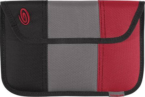 Front Standard. Timbuk2 - Envelope Sleeve for Amazon Kindle Fire, Kindle Keyboard and 7" Tablets - Black/Gunmetal/Rev Red.