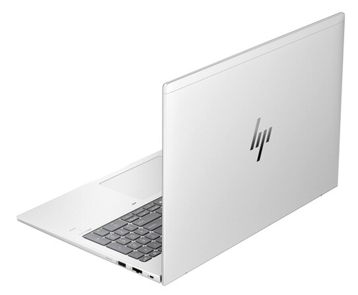 Alt View 4. HP - HP EliteBook Laptop 16.0 WUXGA Display (Intel Ultra 7 165U , 16GB DDR5, 2TB PCIe SSD, Intel Graphics, Win 11 Pro) - Pike Silver.