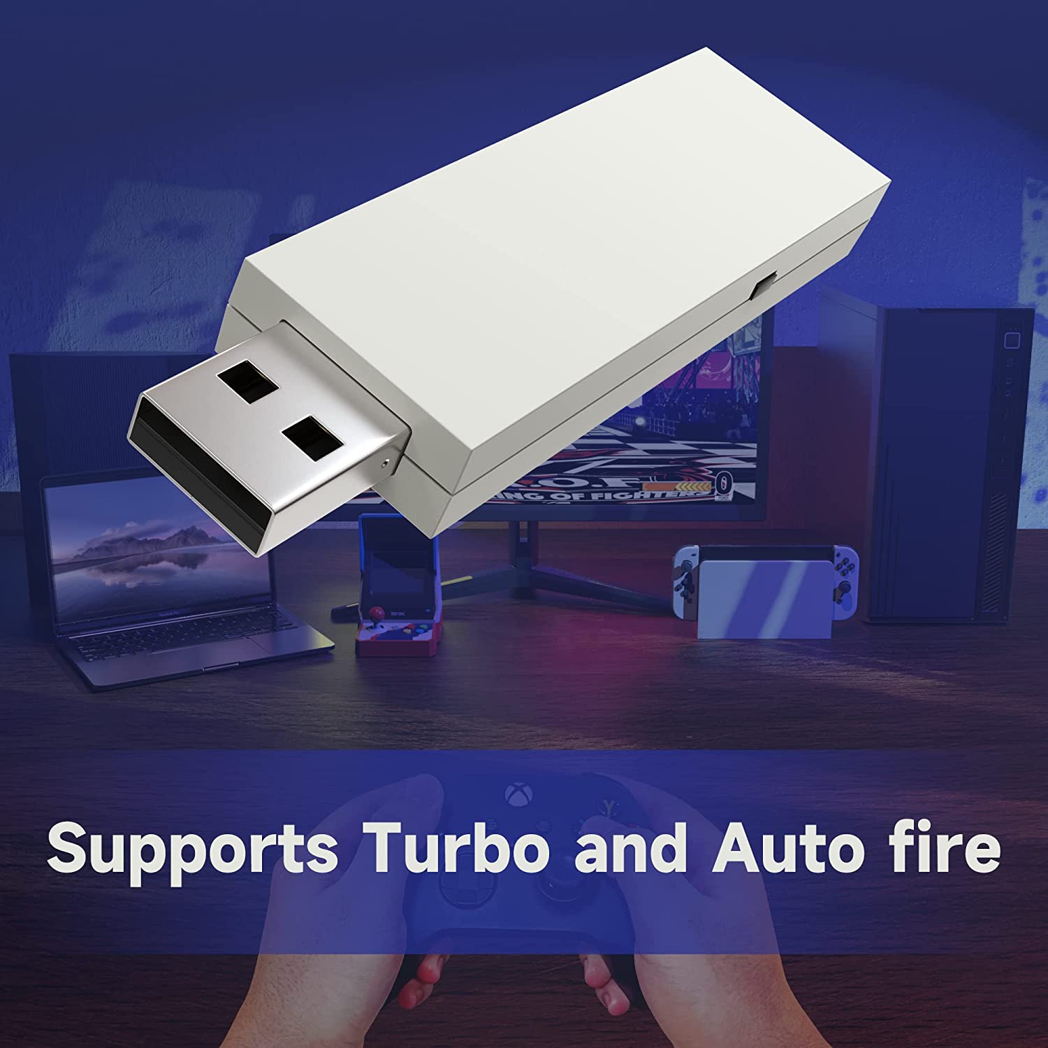 Supports Turbo and Auto fire