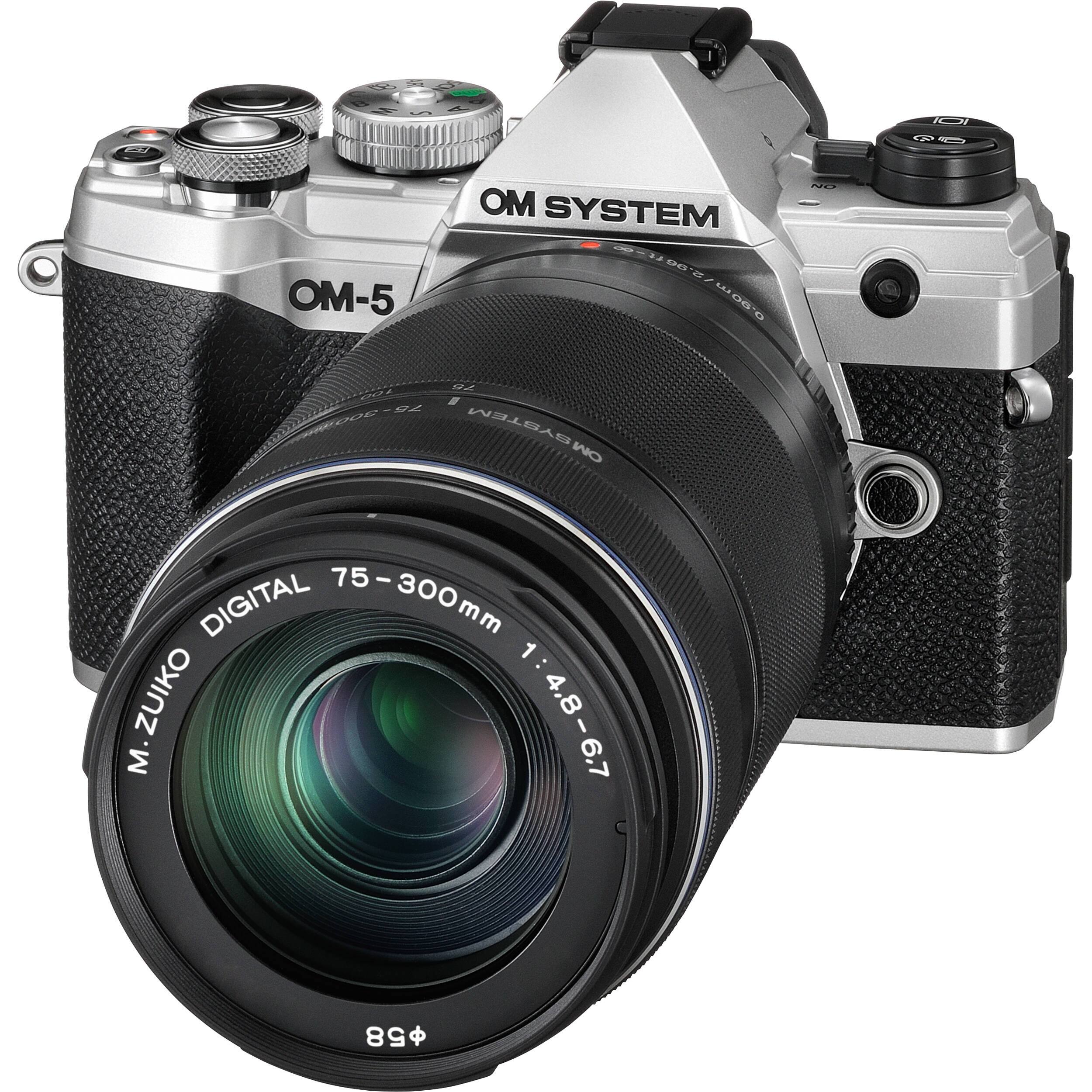 & B M  
38 0 2 A  
OM SYSTEM OM-5 0.80w/5.884-80 75 100 II 12-30048 MSYSTEM OM 75 - DIGITAL 75-300mm ZUIKO M. 1:4,8-6.7 I  
58