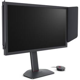 BenQ - Refurbished Excellent - Zowie XL2586X+ 24.1" New Fast TN 600Hz Gaming Monitor 1000:1, 1080p, DyAc 2, Side Shields, Height, HDMI & DisplayPort - Black