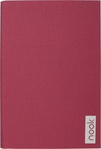 Front Standard. Barnes & Noble - Color Field Cover for NOOKcolor and NOOK Tablet - Vivid Pink.