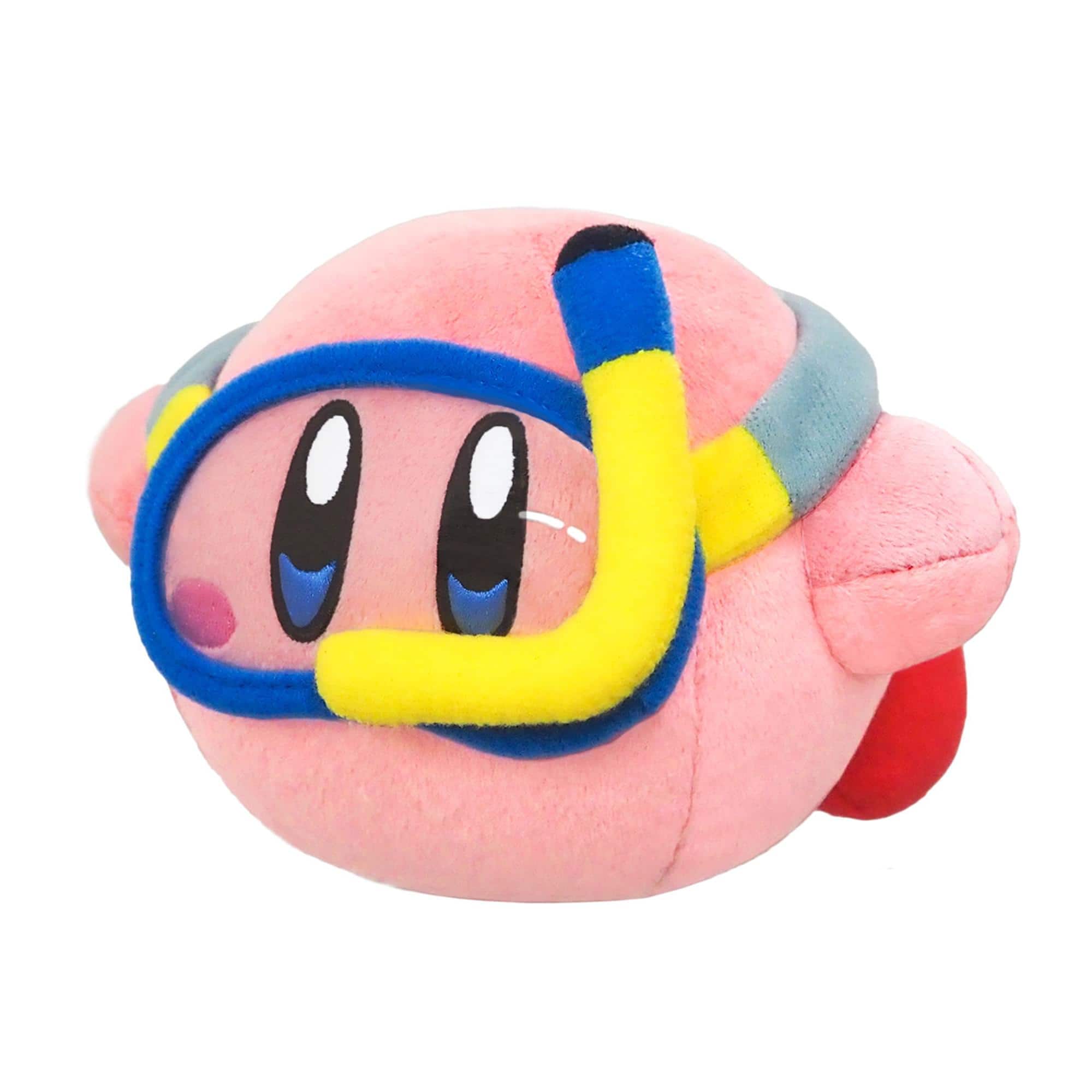 Little Buddy - Kirby Swim 6 Inch Collector Plush - Pink