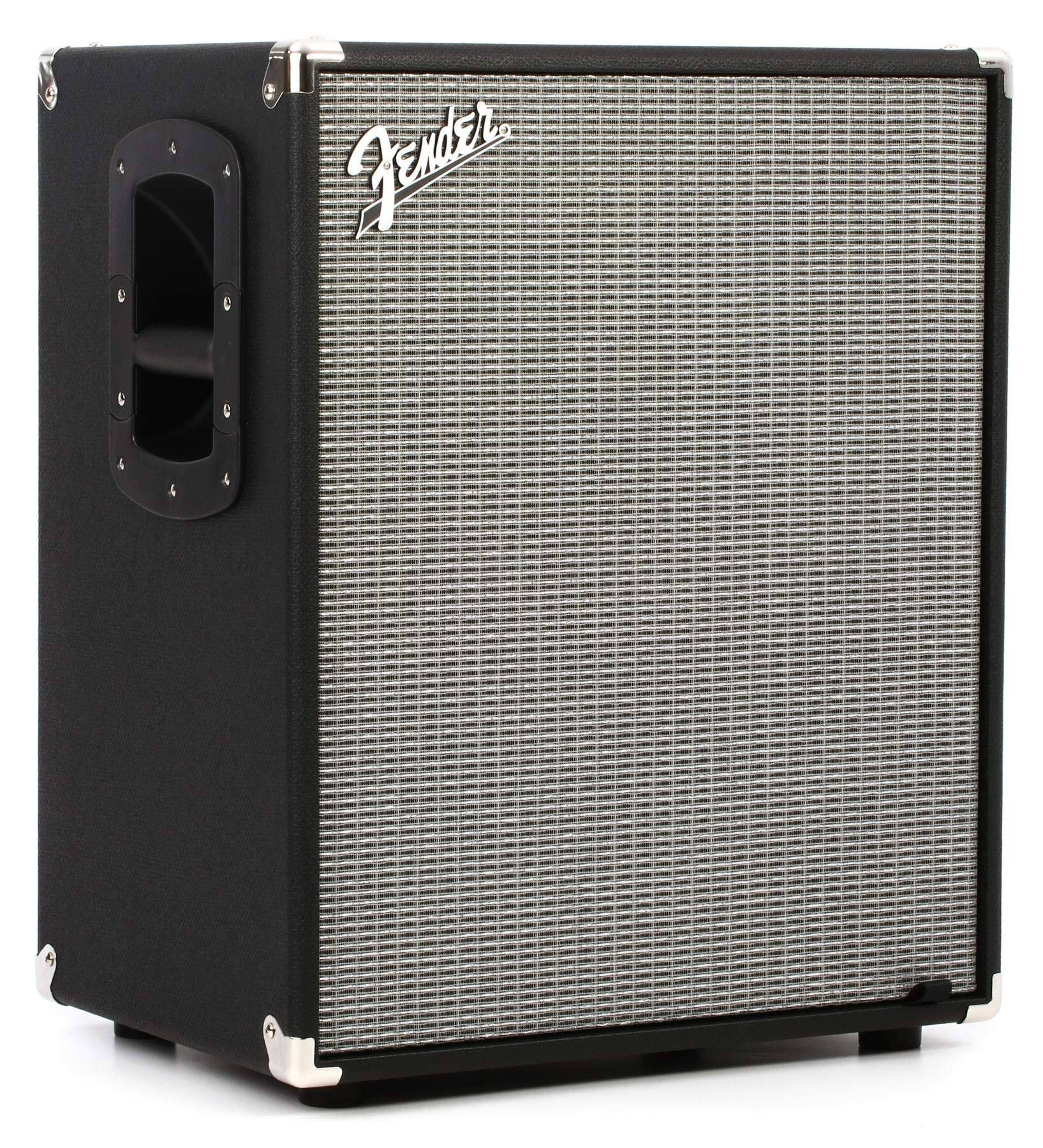 Front. Fender - Fender Rumble 210 CABINET V3, with 2-Year Warranty - BLACK.