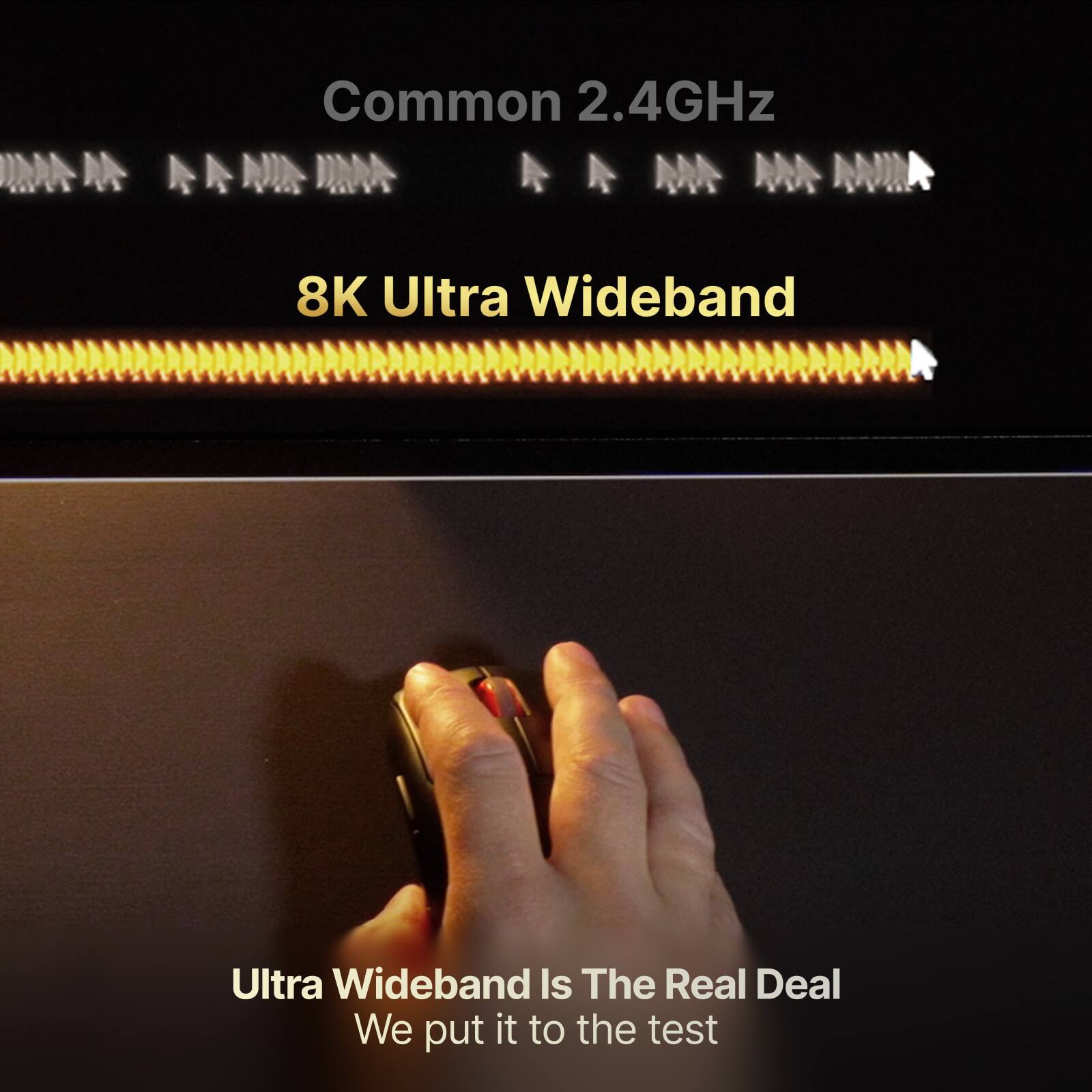Common 2.4GHz  
8K Ultra Wideband  
Ultra Wideband Is The Real Deal  
We put it to the test