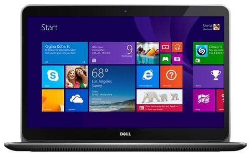 Front Standard. Dell - XPS 15.6" Touch-Screen Laptop - 16GB Memory - 512GB Solid State Drive - Silver Aluminum.