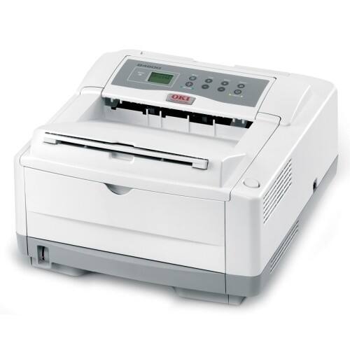 Front Standard. Oki - LED Printer - Monochrome - 1200 x 600 dpi Print - Plain Paper Print - Desktop.
