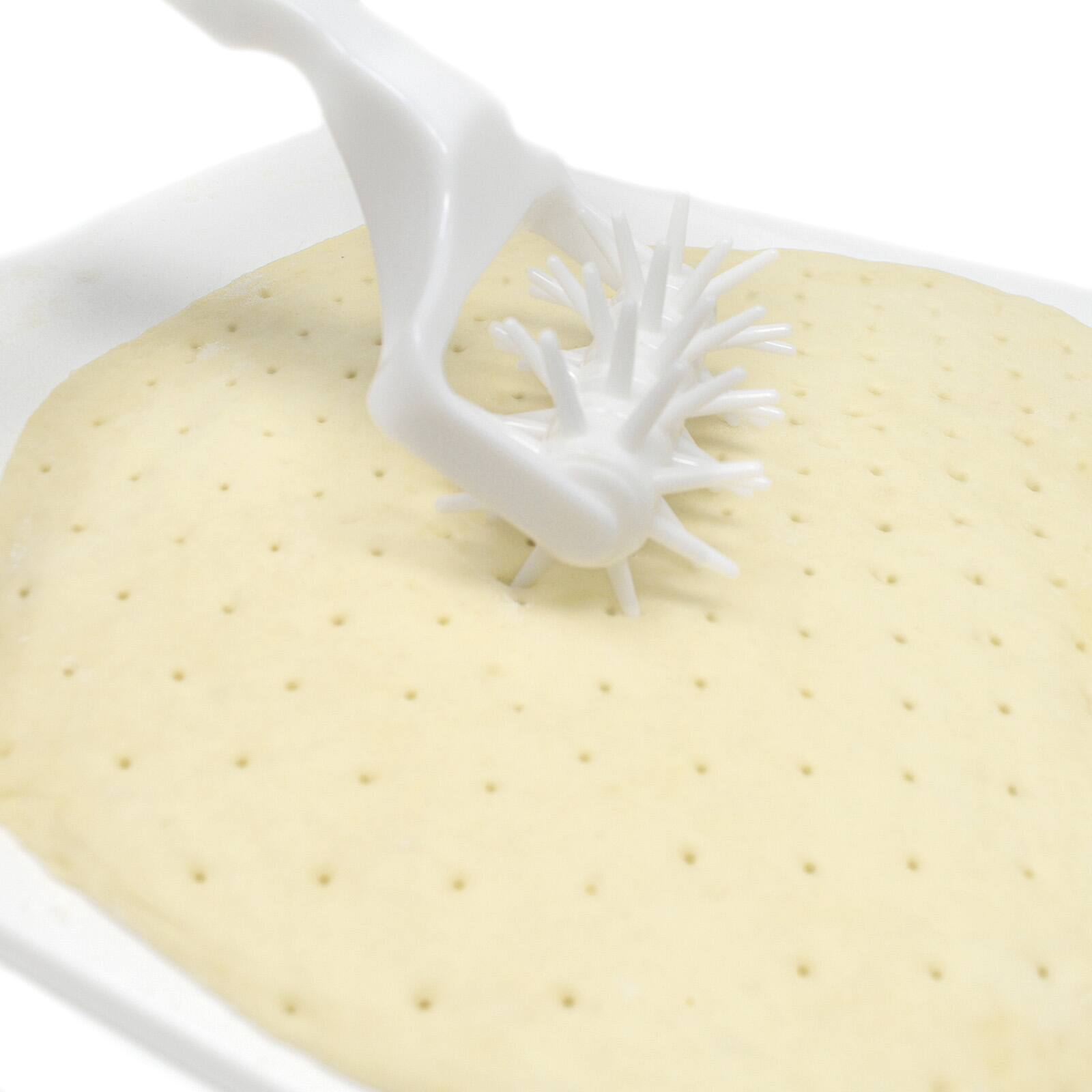 Alt View 2. Norpro - Dough Docker for Pastry or Pizza Dough, White - White.