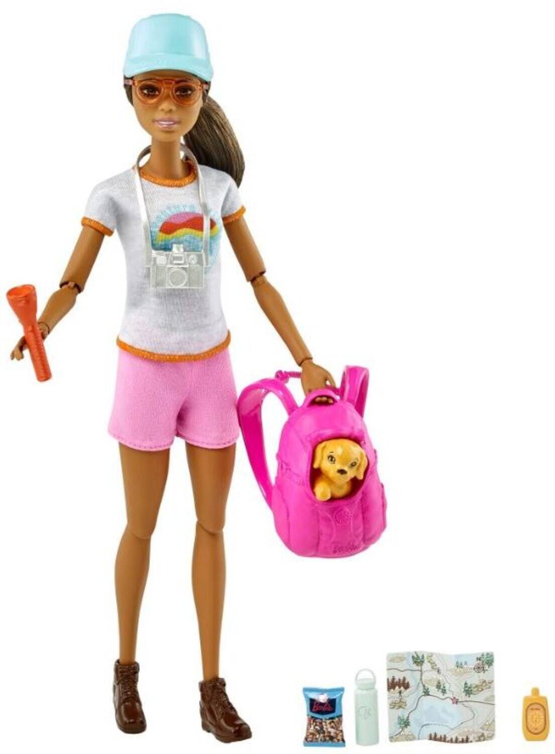 Front. Mattel - Barbie Wellness Doll Hiker   - Collectibles - Multicolor.