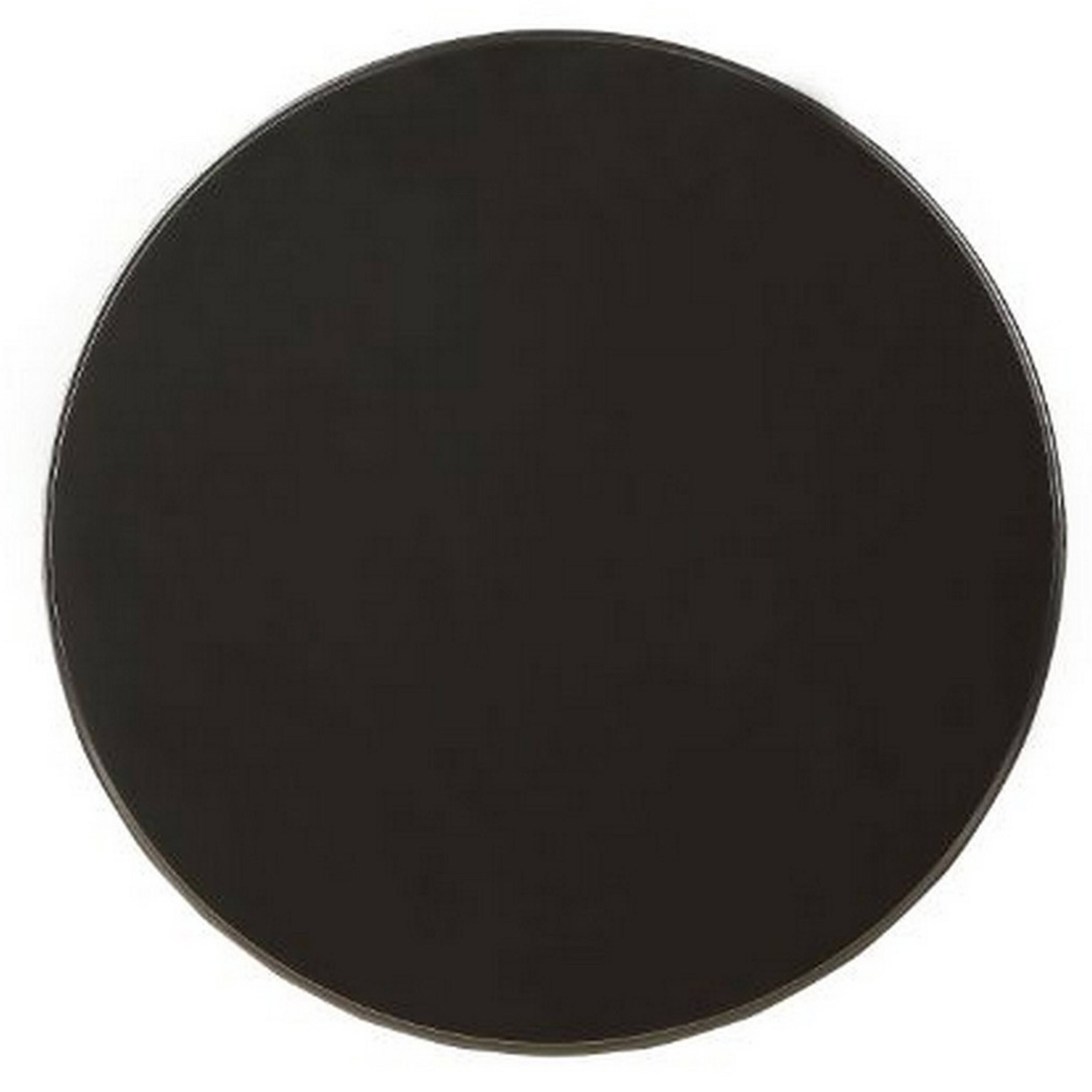 Alt View 3. Manhattan Lane - Astonishing Side Table With Round Top - Black.
