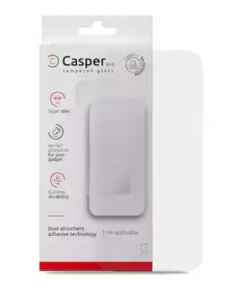Casper - Pro Tempered Glass Screen Protector Compatible For iPhone 16 Pro Max / 17 Pro Max - Clear - Clear/Transparent
