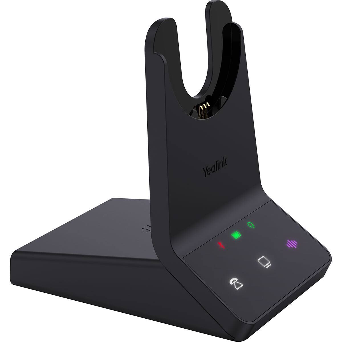 Alt View 7. Yealink - Yealink WH64 Headset - Microsoft Teams Certification - Stereo - Wireless - Bluetooth/DECT - 492.1 ft - 20 Hz to 20 kHz - Black.