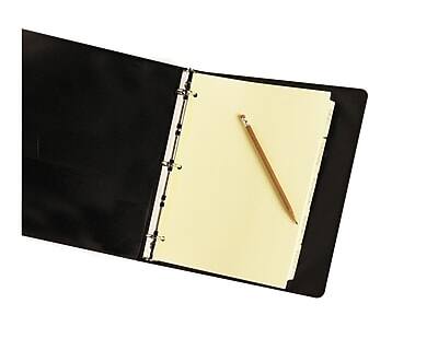 Alt View 1. Avery - Plain Tab Write-On Paper Dividers, 5 Tabs, 36 Sets/Pack - Buff.