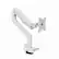 Front. Arozzi - Arozzi Alzare Neo Gas Spring Single Monitor Arm – Ergonomic Desk Mount for Gaming & Office – White - White.